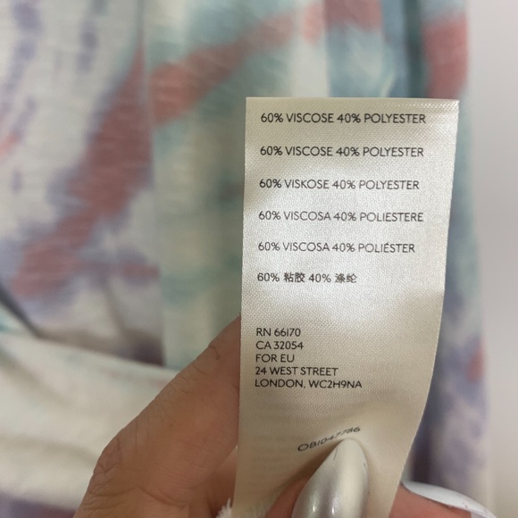 Free People Best catch oversized tie-dye sweater M - Picture 8 of 8